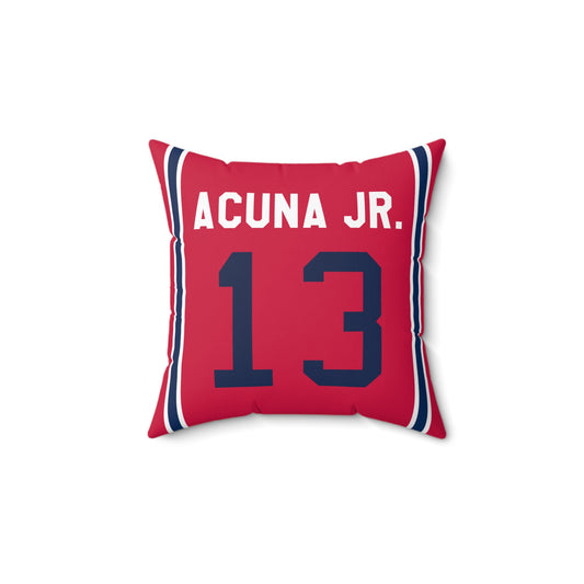 Ronald Acuna Jr. Atlanta Braves Pillow