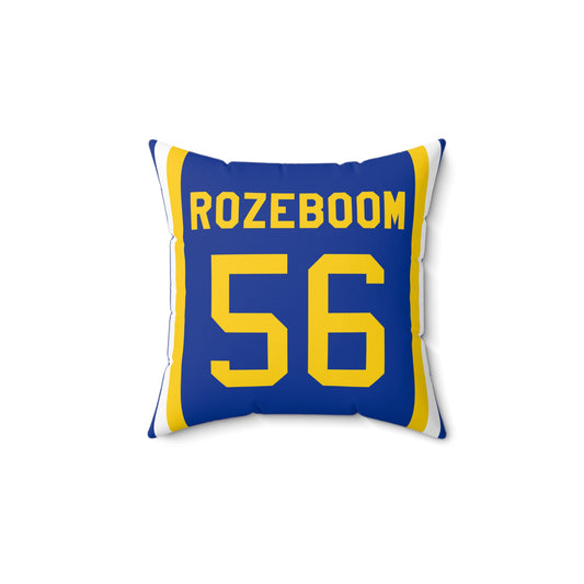 Christian Rozeboom Los Angeles Rams Pillow