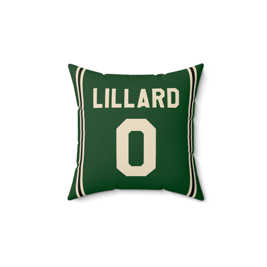 Damian Lillard Milwaukee Bucks Pillow