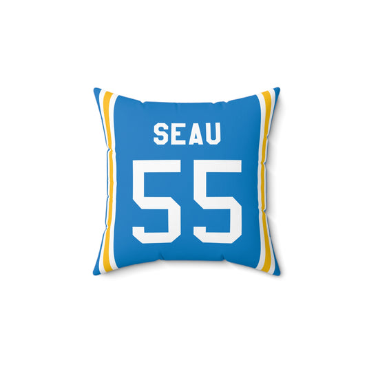 Junior Seau Los Angeles Chargers Pillow