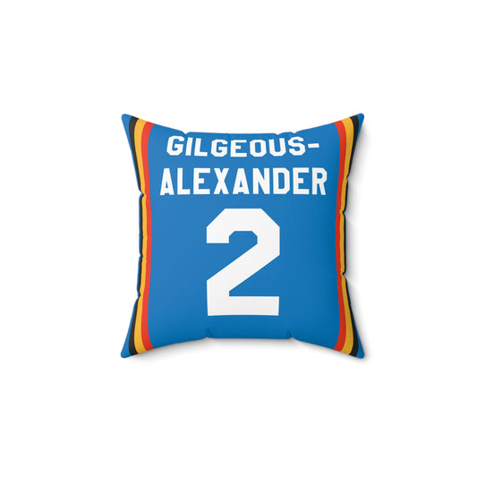 Shai Gilgeous-Alexander Oklahoma City Thunder Pillow