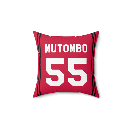 Dikembe Mutombo Houston Rockets Pillow