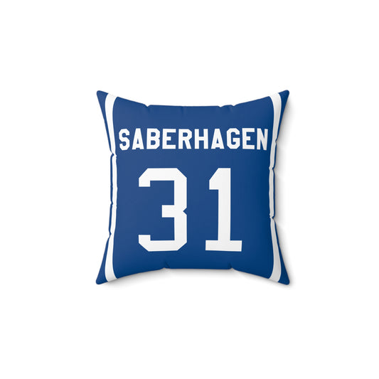 Brett Saberhagen Kansas City Royals Pillow