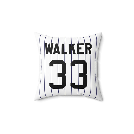 Larry Walker Colorado Rockies Pillow