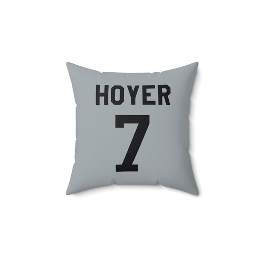 Brian Hoyer Oakland Raiders Pillow