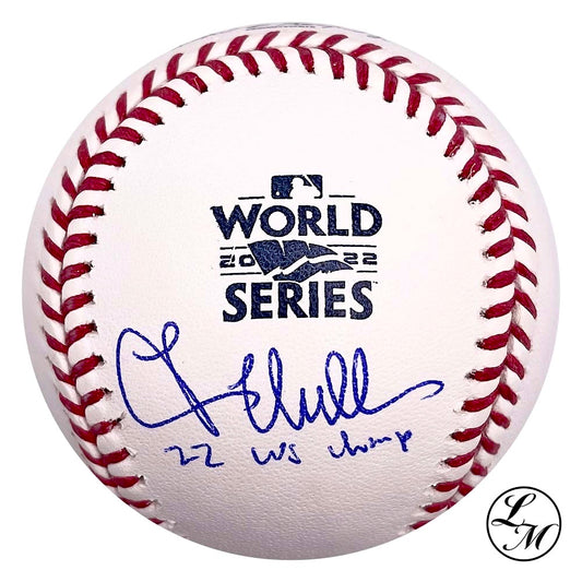 Lance McCullers Jr Houston Astros Autographed 2022 World Series Baseball JSA COA