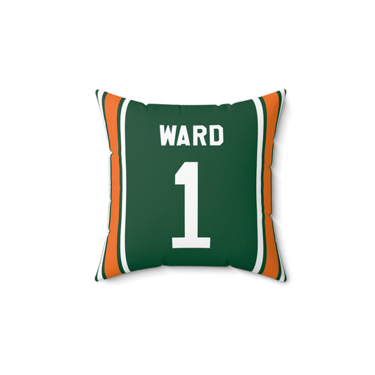 Cam Ward Miami Hurricanes Pillow