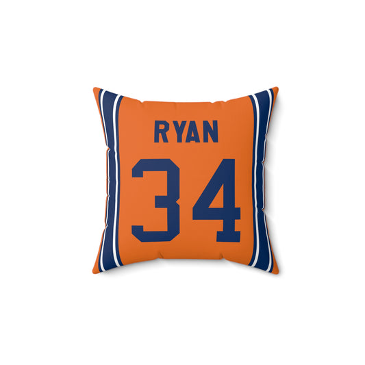 Nolan Ryan Houston Astros Pillow