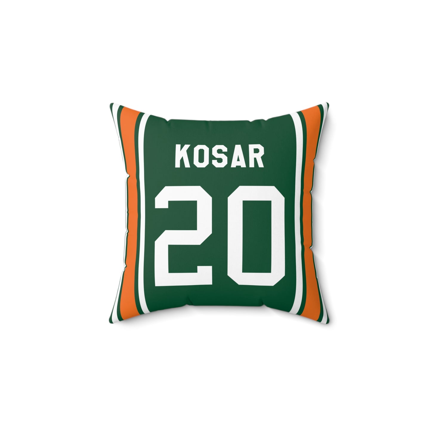 Bernie Kosar Miami Hurricanes Pillow