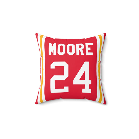 Skyy Moore Kansas City Chiefs Pillow