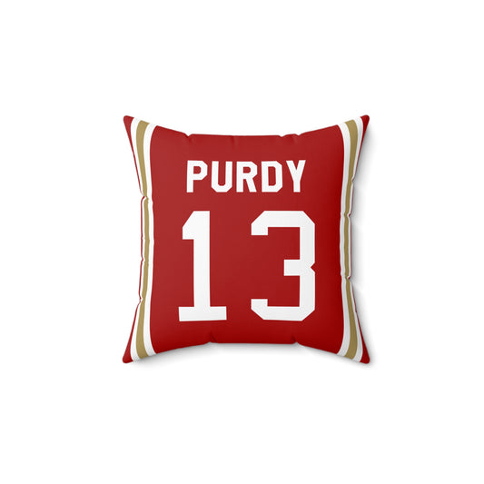 Brock Purdy San Francisco 49ers Pillow