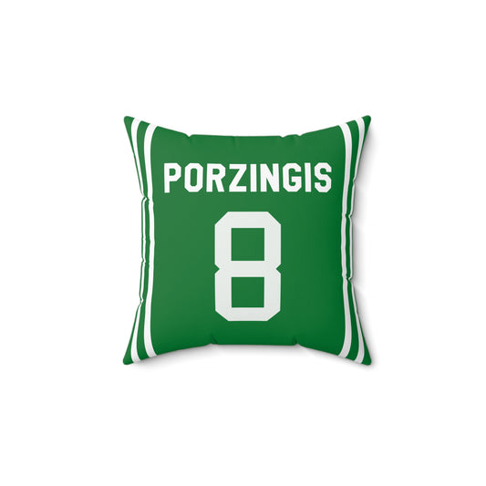 Kristaps Porznigis Boston Celtics Pillow