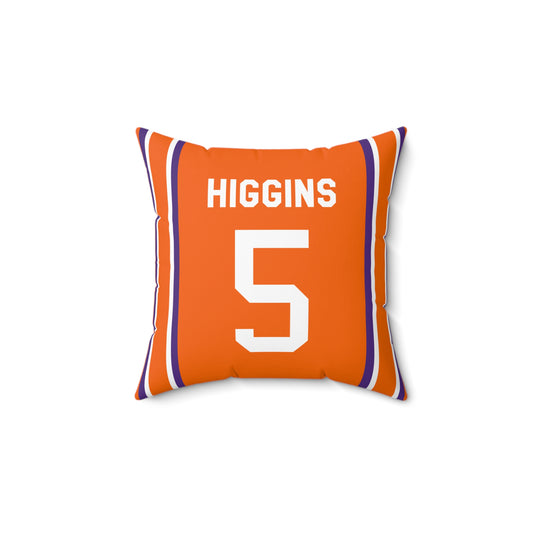 Tee Higgins Clemson Tigers Pillow