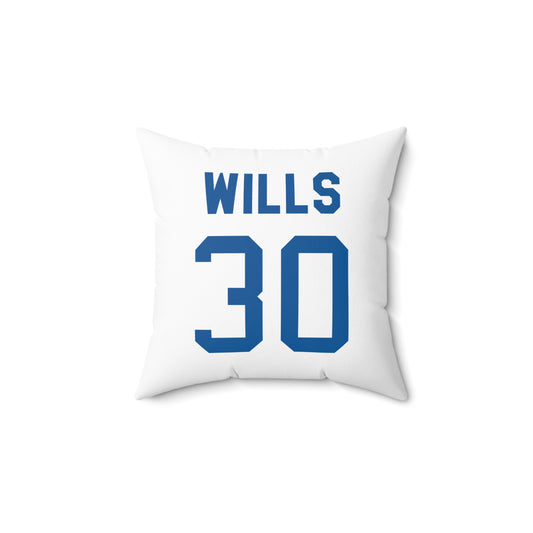 Maury Wills Los Angeles Dodgers Pillow