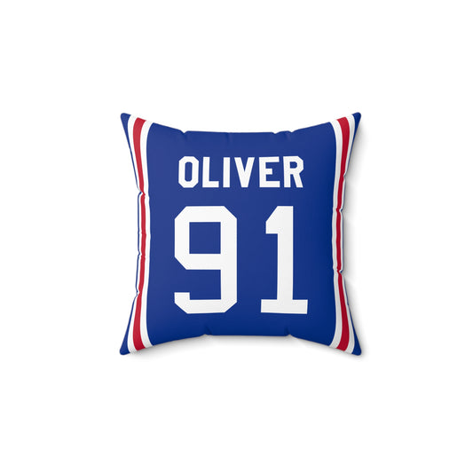 Ed Oliver Buffalo Bills Pillow