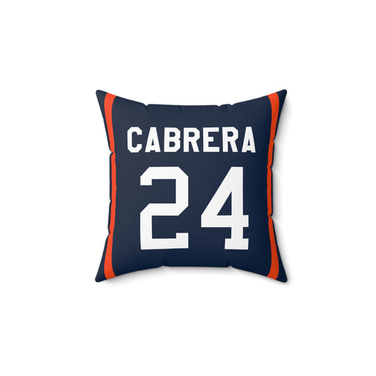 Miguel Cabrera Detroit Tigers Pillow