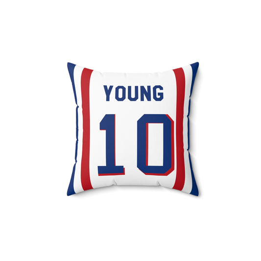 Michael Young Texas Rangers Pillow World Series Champs