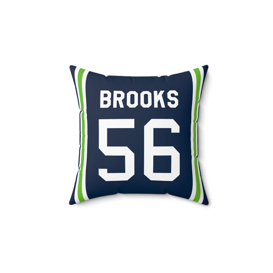 Jordyn Brooks Seattle Seahawks Pillow