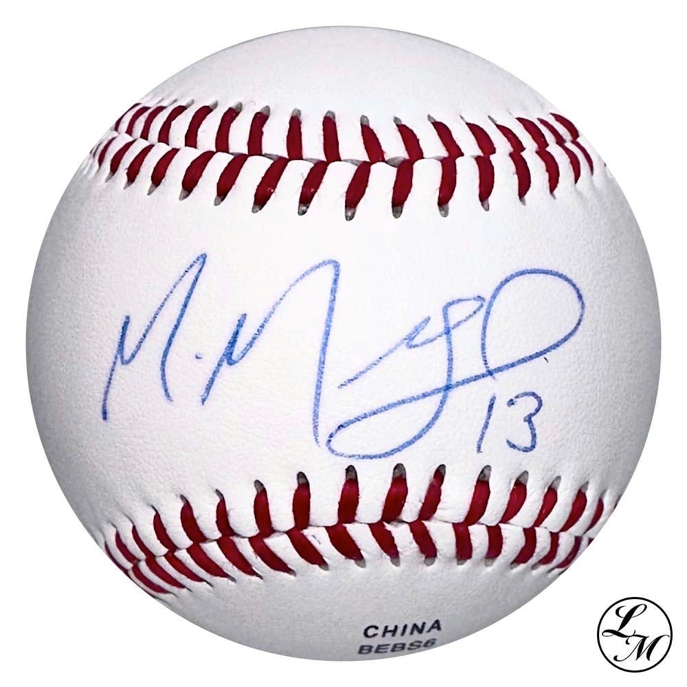 Manuel Margot Autographed Tampa Bays Rays Baseball