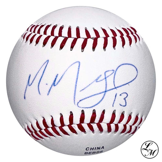 Manuel Margot Autographed Tampa Bays Rays Baseball