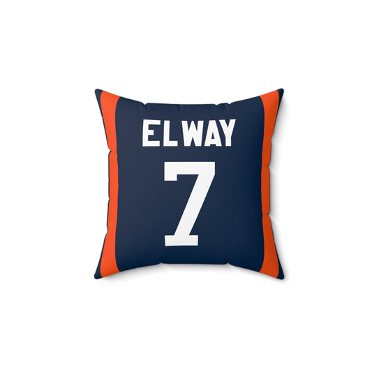 John Elway Denver Broncos Pillow