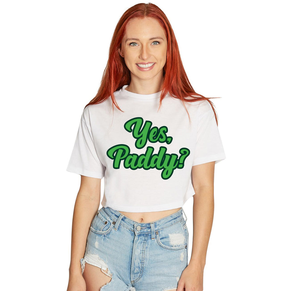 Yes, Paddy? Tee