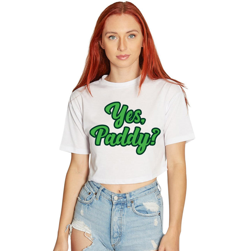Yes, Paddy? Tee
