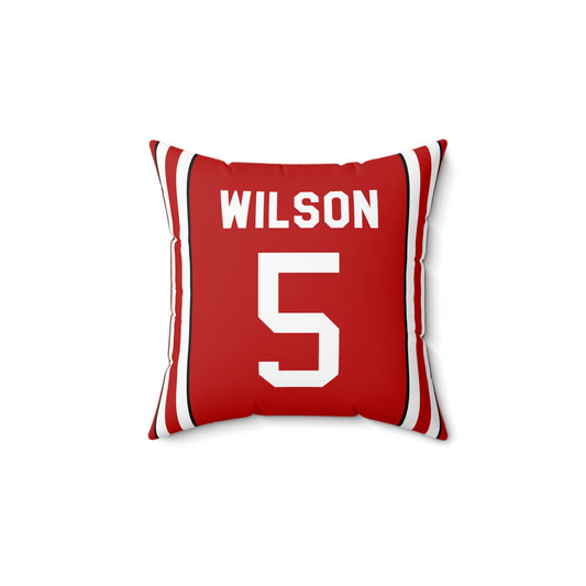 Garrett Wilson Ohio State Buckeyes Pillow