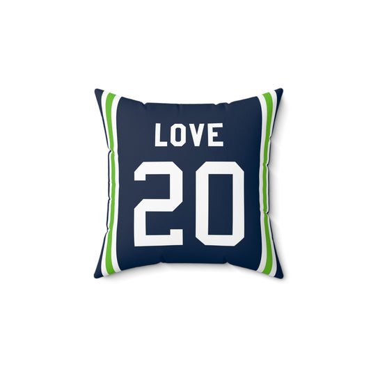 Julian Love Seattle Seahawks Pillow