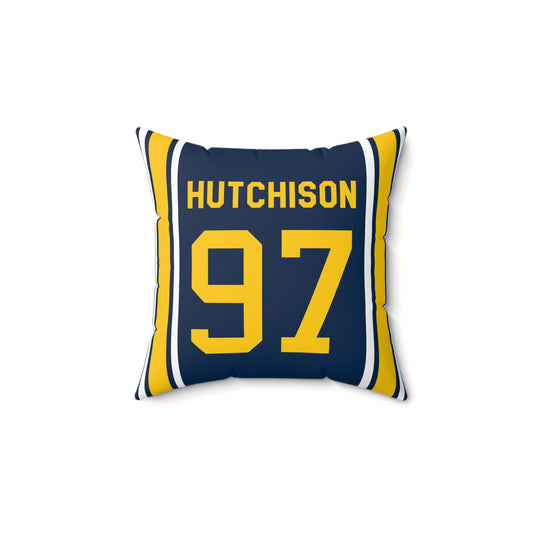 Aiden Hutchinson University of Michigan Wolverines Pillow