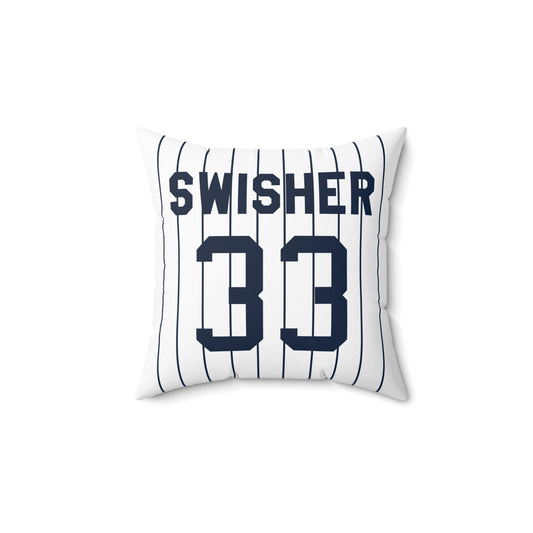 Nick Swisher New York Yankees Pillow