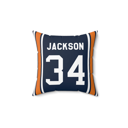 Bo Jackson Auburn Tigers Pillow