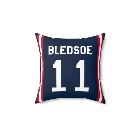 Drew Bledsoe New England Patriots Pillow