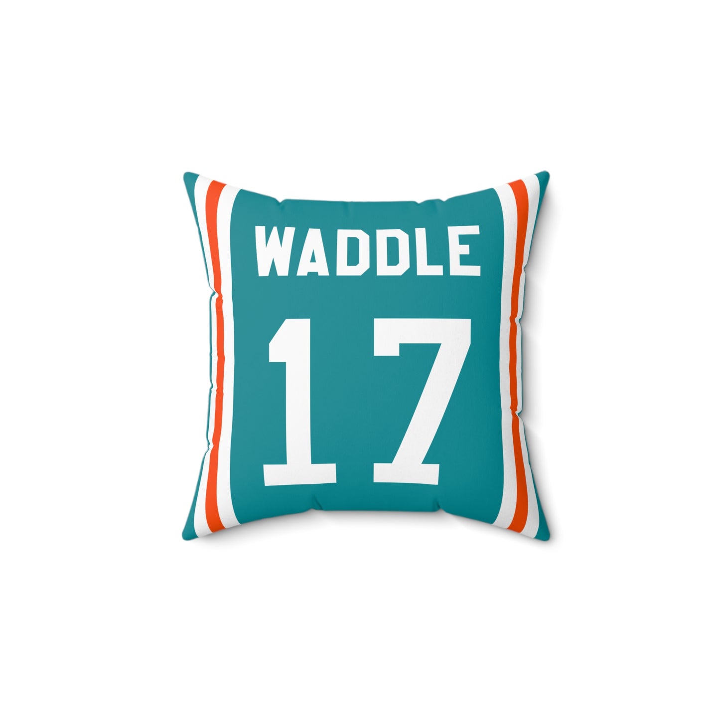 Jaylen Waddle Miami Dolphins Pillow