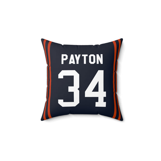 Walter Payton Chicago Bears Pillow