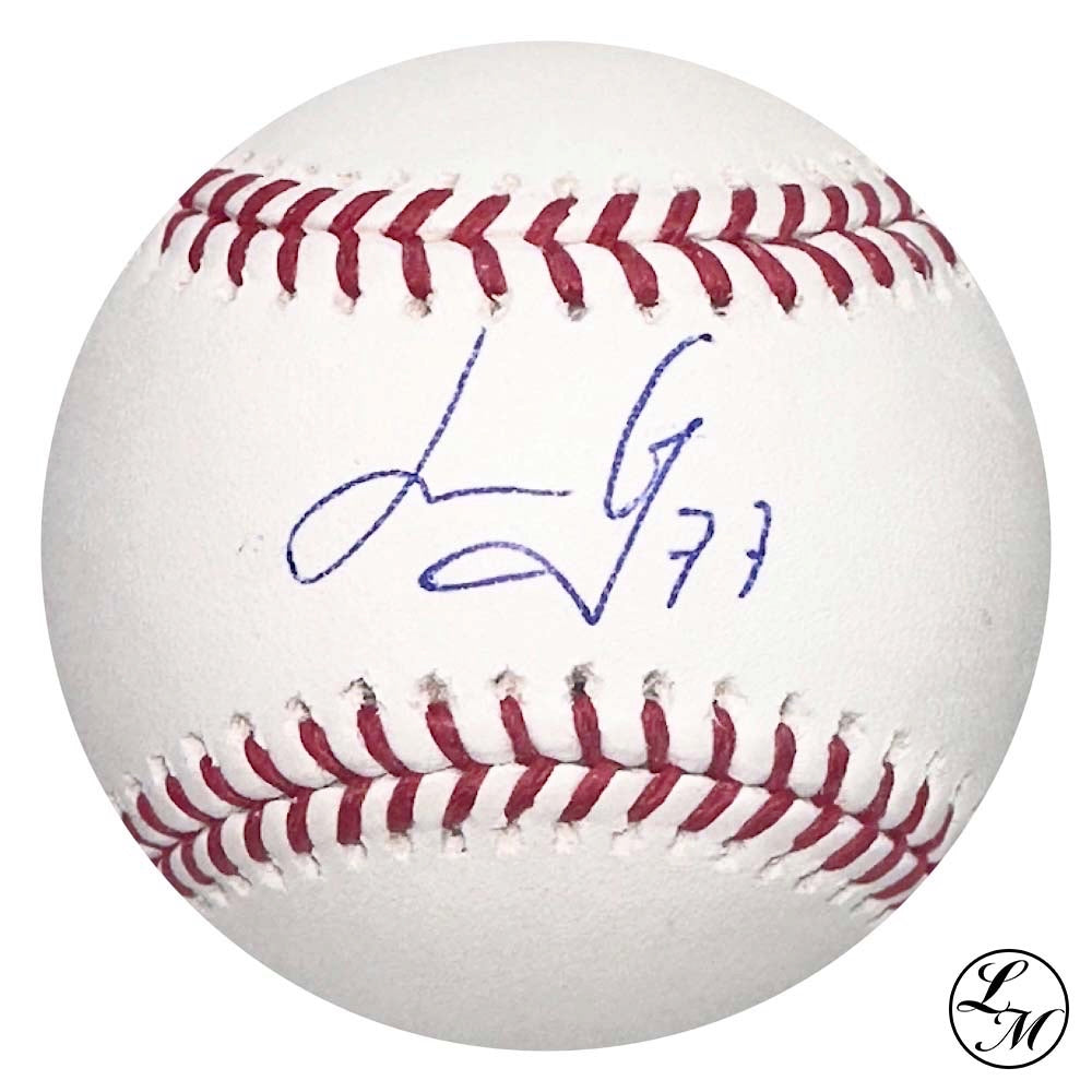 Luis Garcia Houston Astros Autographed Rawlings Official Major League Baseball