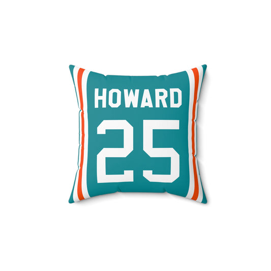 Xavien Howard Miami Dolphins Pillow