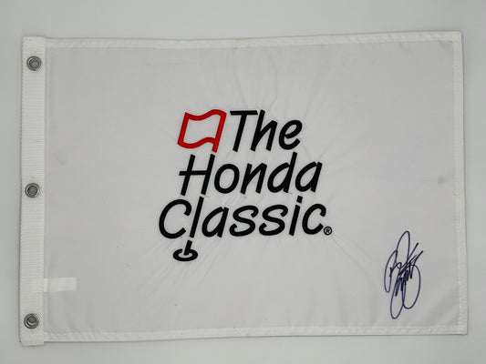 Rickie Fowler Autographed Honda Classic Flag