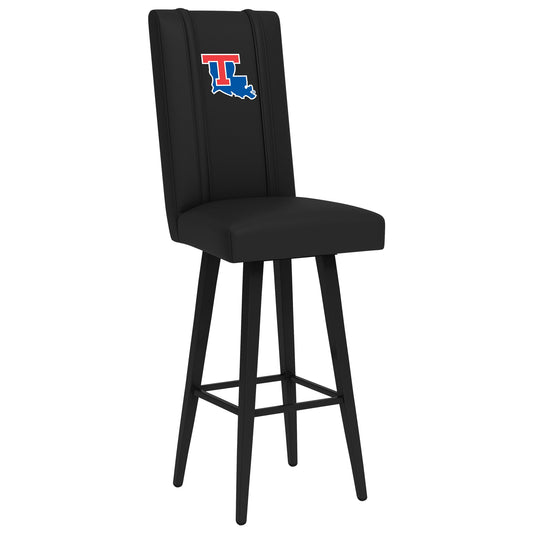 Swivel Bar Stool 2000 with Louisiana Tech Bulldogs Logo