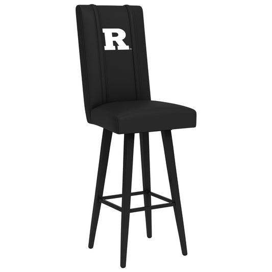 Swivel Bar Stool 2000 with Rutgers Scarlet Knights White Logo
