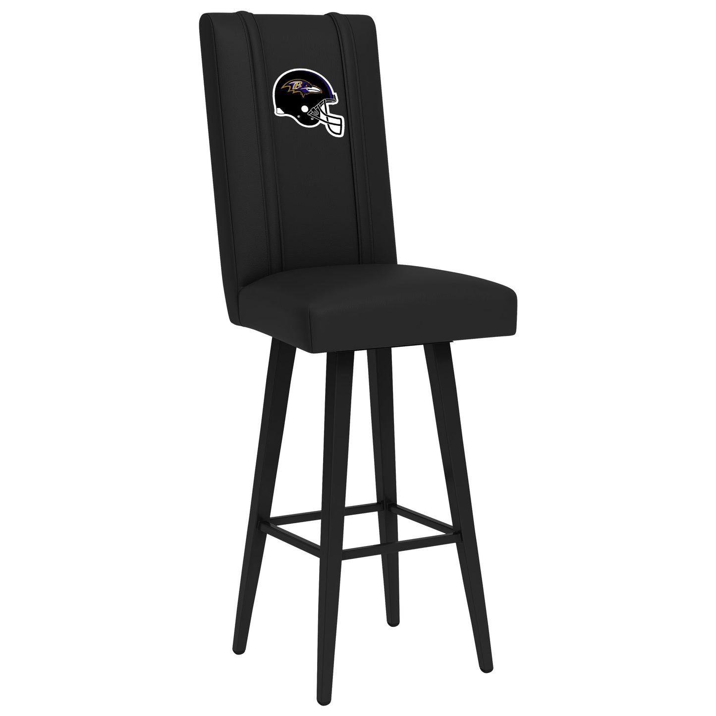 Swivel Bar Stool 2000 with Baltimore Ravens Helmet Logo