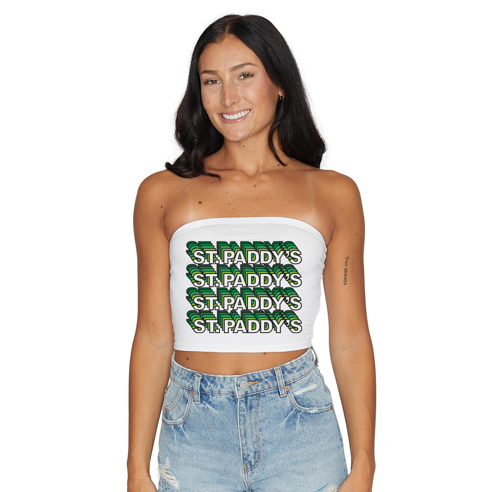 3D St. Paddy's Tube Top