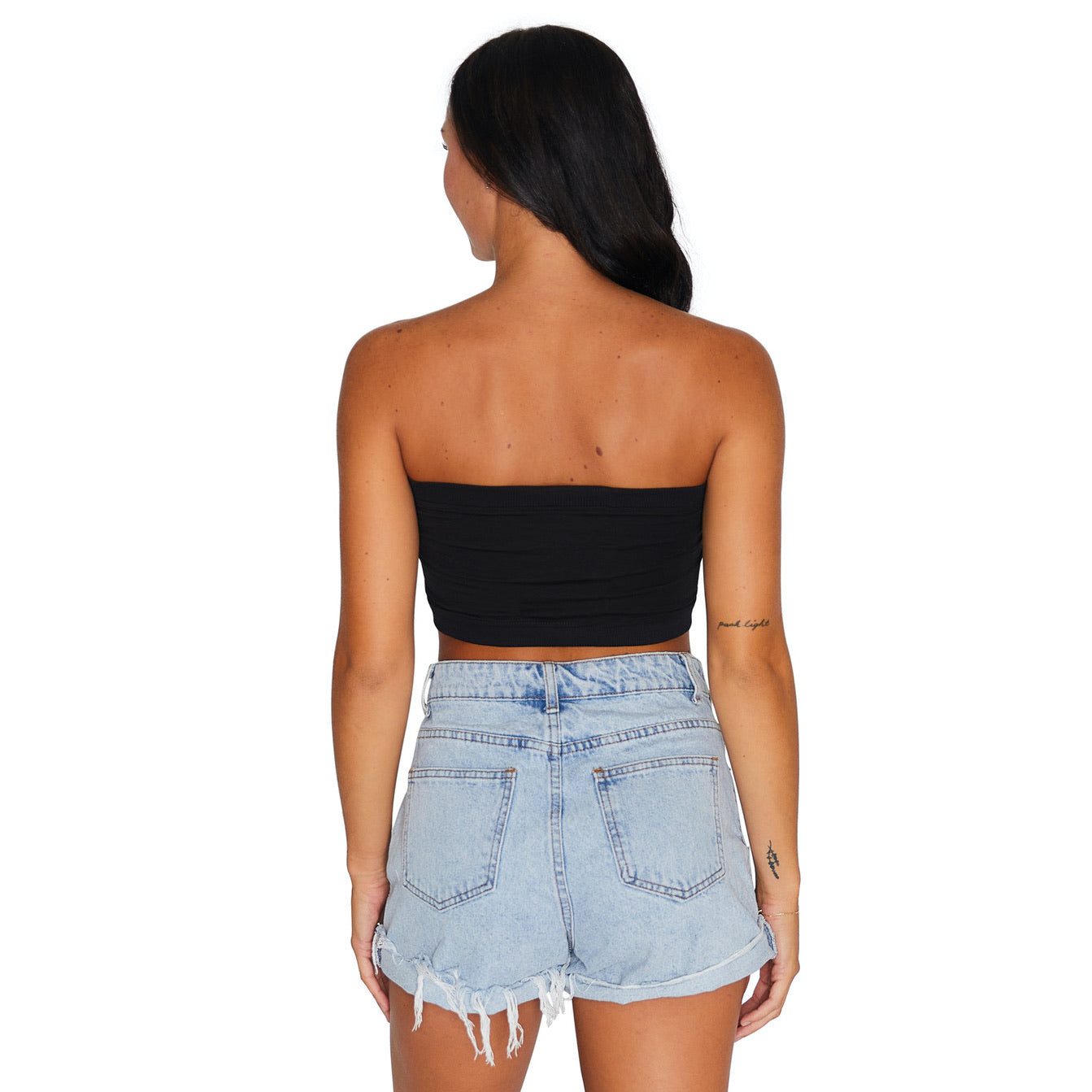 University of Arizona Black Bandeau Top