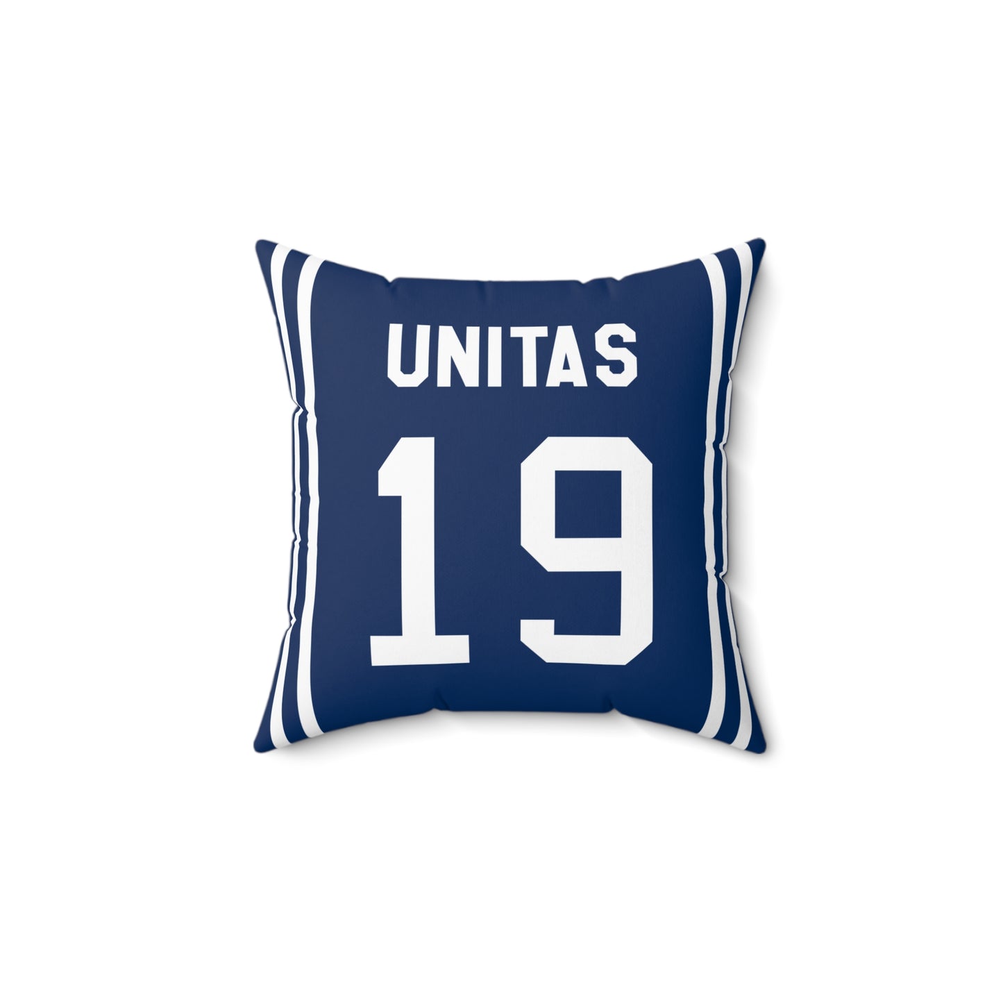 Johnny Unitas Indianapolis Colts Pillow