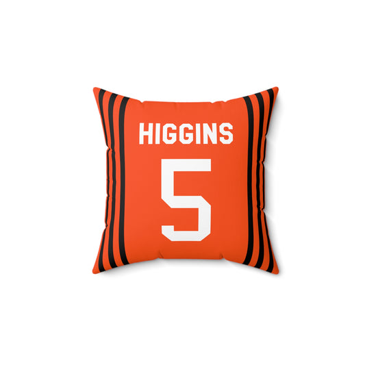 Tee Higgins Cincinnati Bengals Pillow