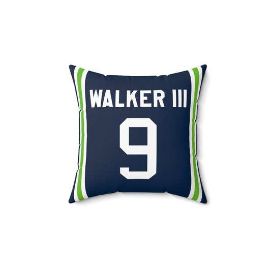 Kenneth Walker III Seattle Seahawks Pillow