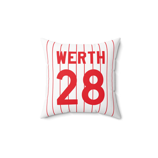 Jayson Werth Philadelphia Phillies Pillow