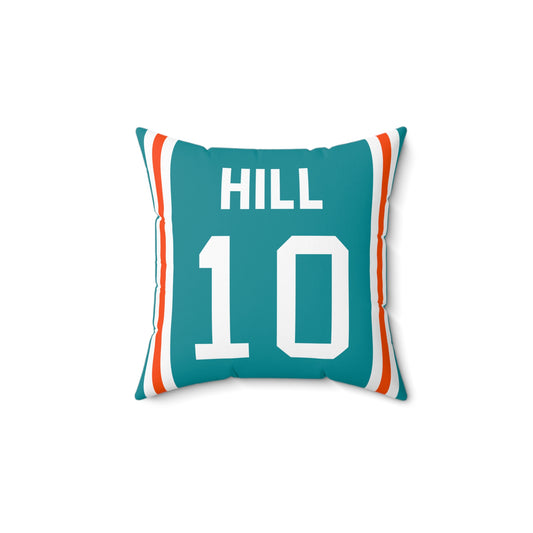 Tyreek Hill Miami Dolphins Pillow