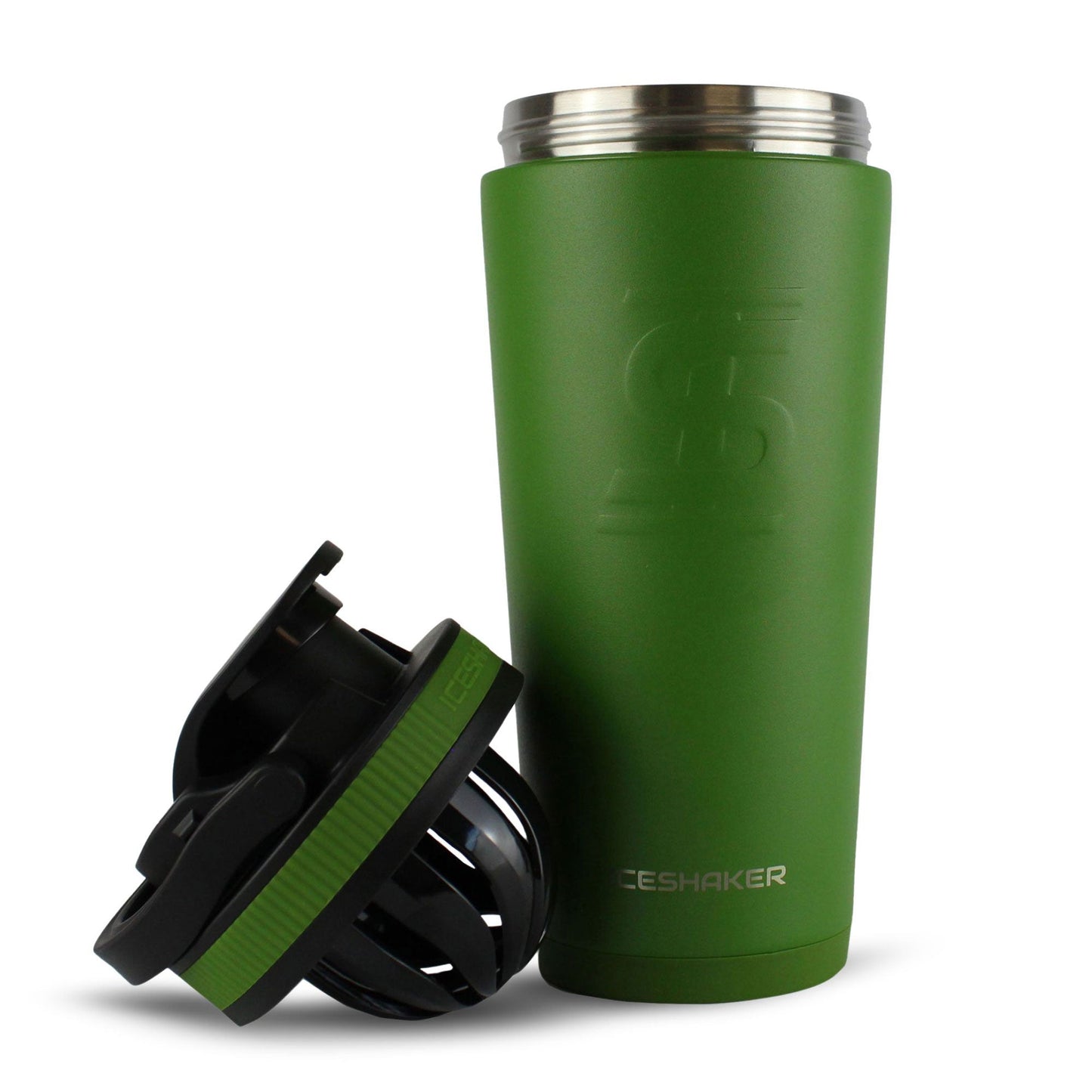 Officially Licensed Milwaukee Bucks 26oz Ice Shaker - Green