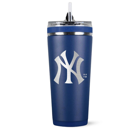 Officially Licensed New York Yankees 26oz Flex Bottle - Navy